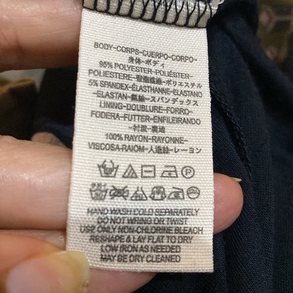 Free People Stella Graphic Long Sleeve Mini Dress M Zip Back Geometric MockNeck - Picture 14 of 15